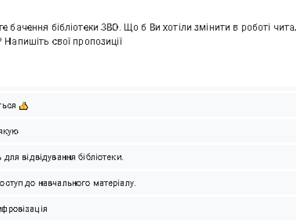 Анкетування студентів