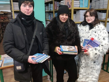 Видача підручників на другий семестр!